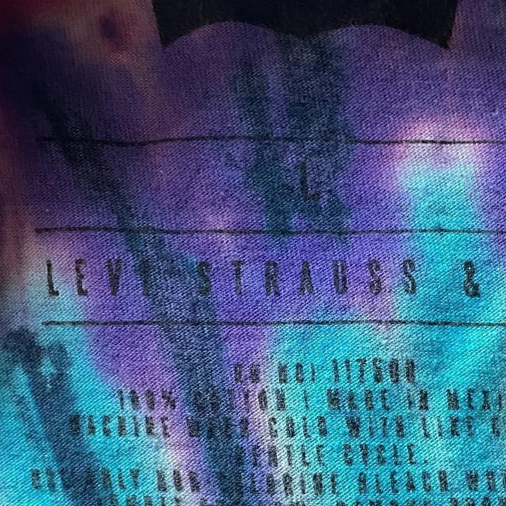 Levi's Brand Tie Dye T-Shirt